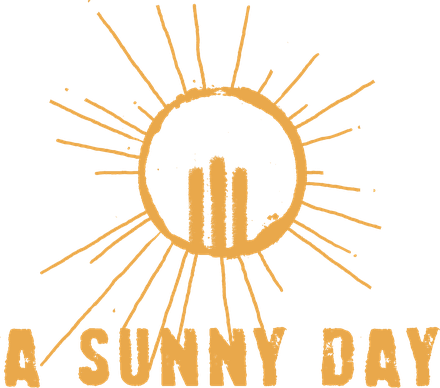 A Sunny Day — sun emblem with the three-finger salute