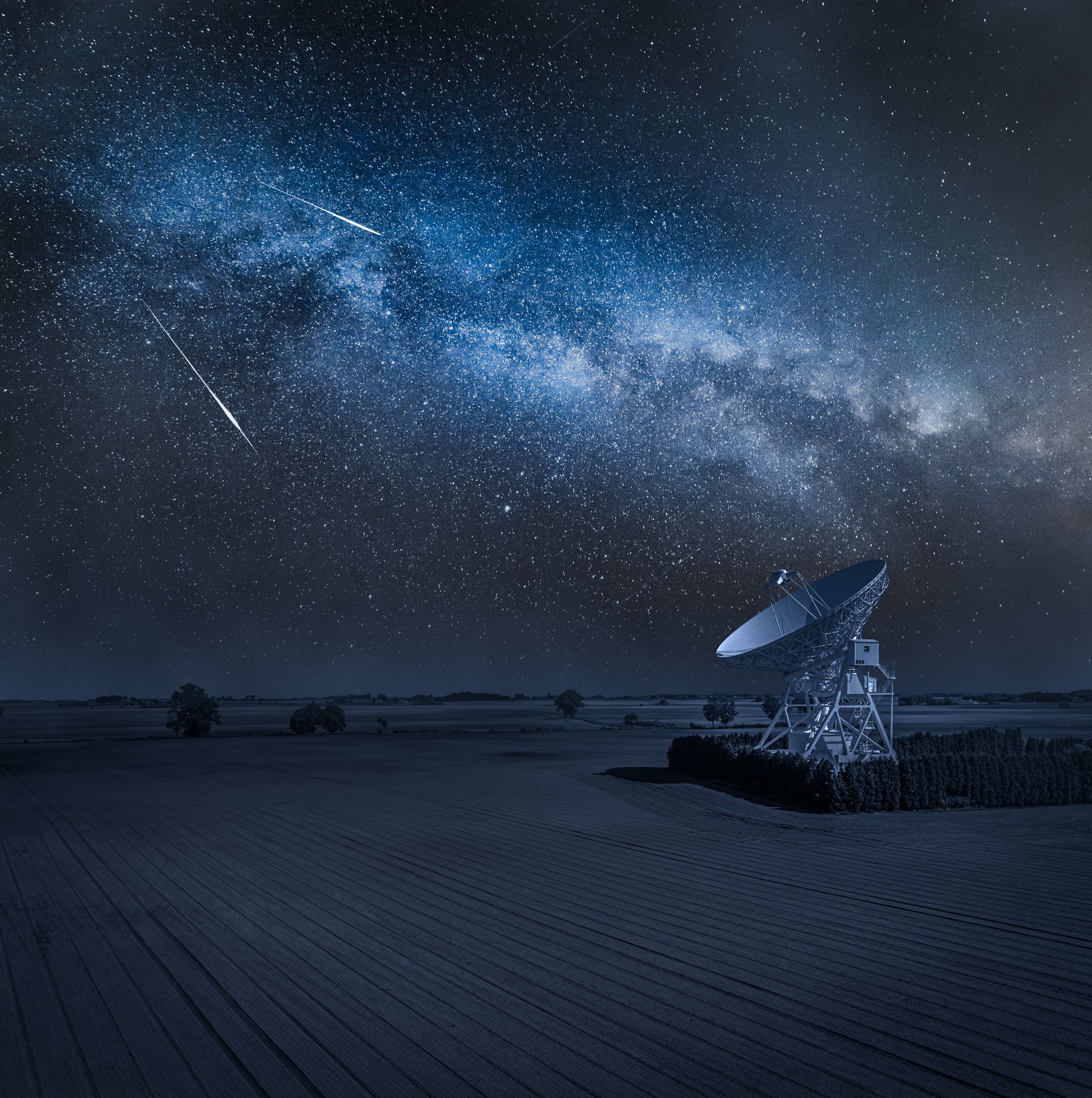 Observatory under the Milky Way